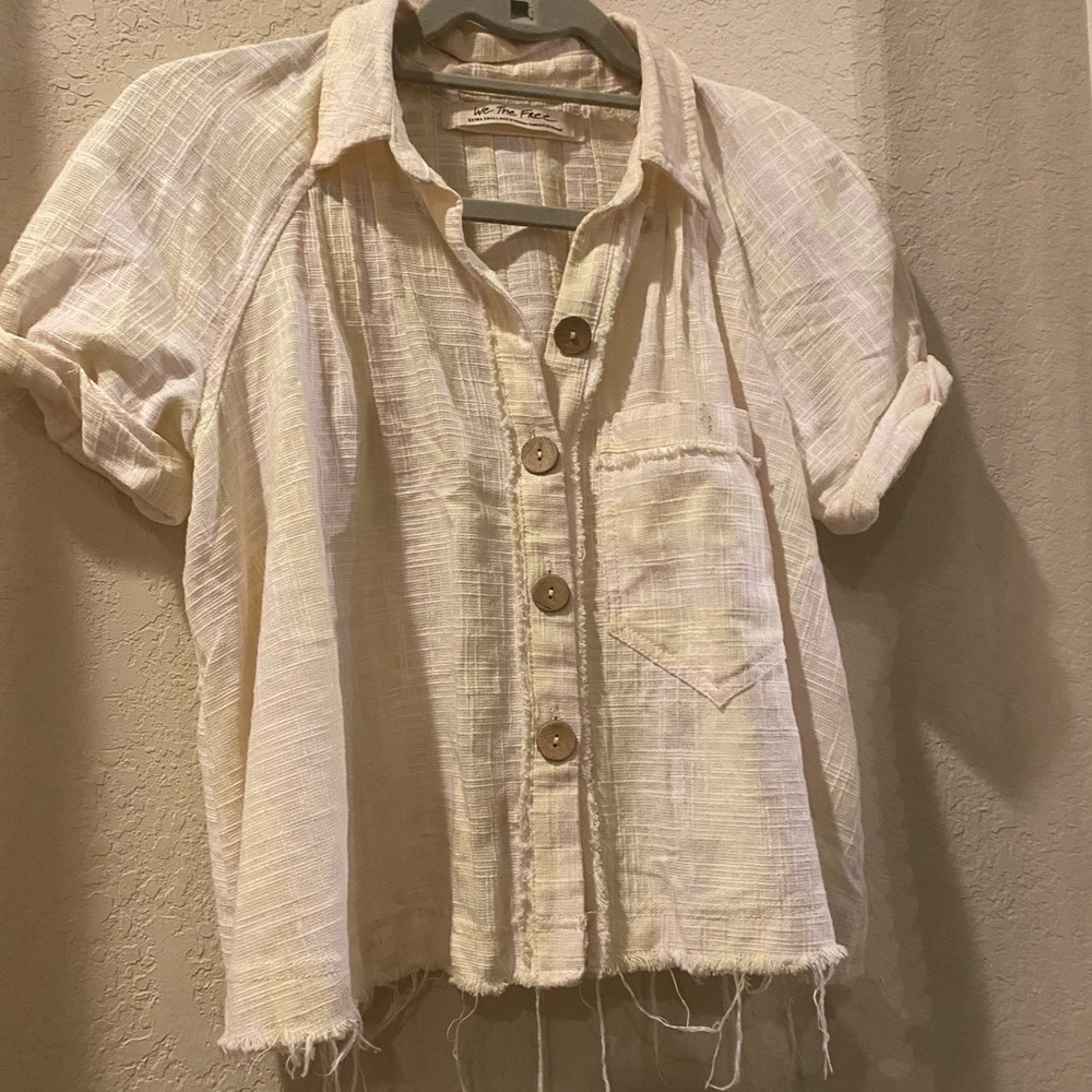 We the Free short sleeve button down